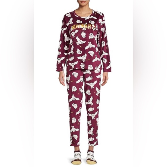 Harry Potter Other - Harry Potter Wizarding World Two‎ piece pajama-Women’s Size L (12-14)